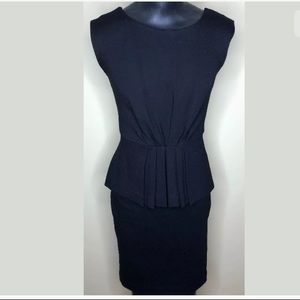 Taylor Nordstrom Peplum Sleeveless Dress